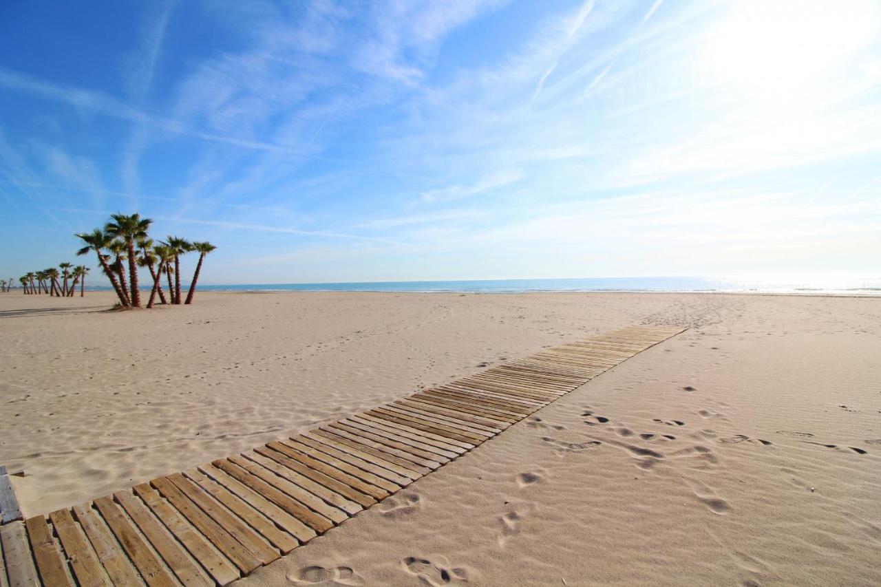 Global Properties, Apartamento De 2 Habitaciones Con Gran Terraza En Gran Canet Canet d'En Berenguer Ngoại thất bức ảnh