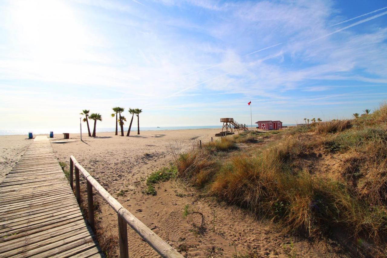 Global Properties, Apartamento De 2 Habitaciones Con Gran Terraza En Gran Canet Canet d'En Berenguer Ngoại thất bức ảnh