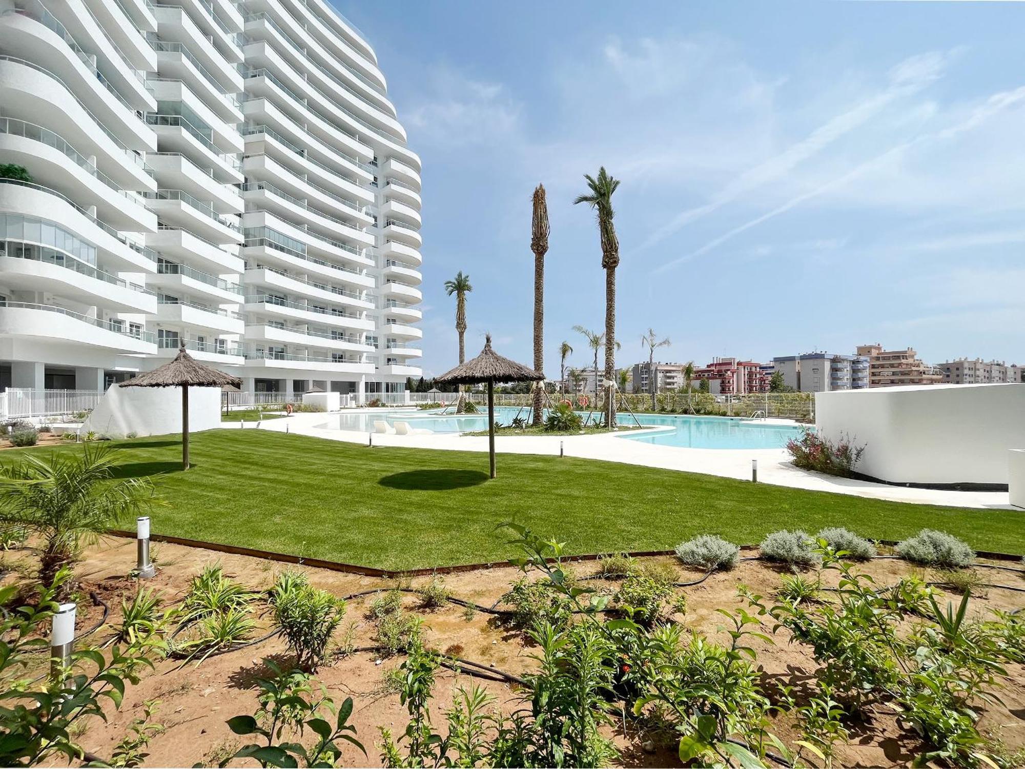 Global Properties, Apartamento De 2 Habitaciones Con Gran Terraza En Gran Canet Canet d'En Berenguer Ngoại thất bức ảnh