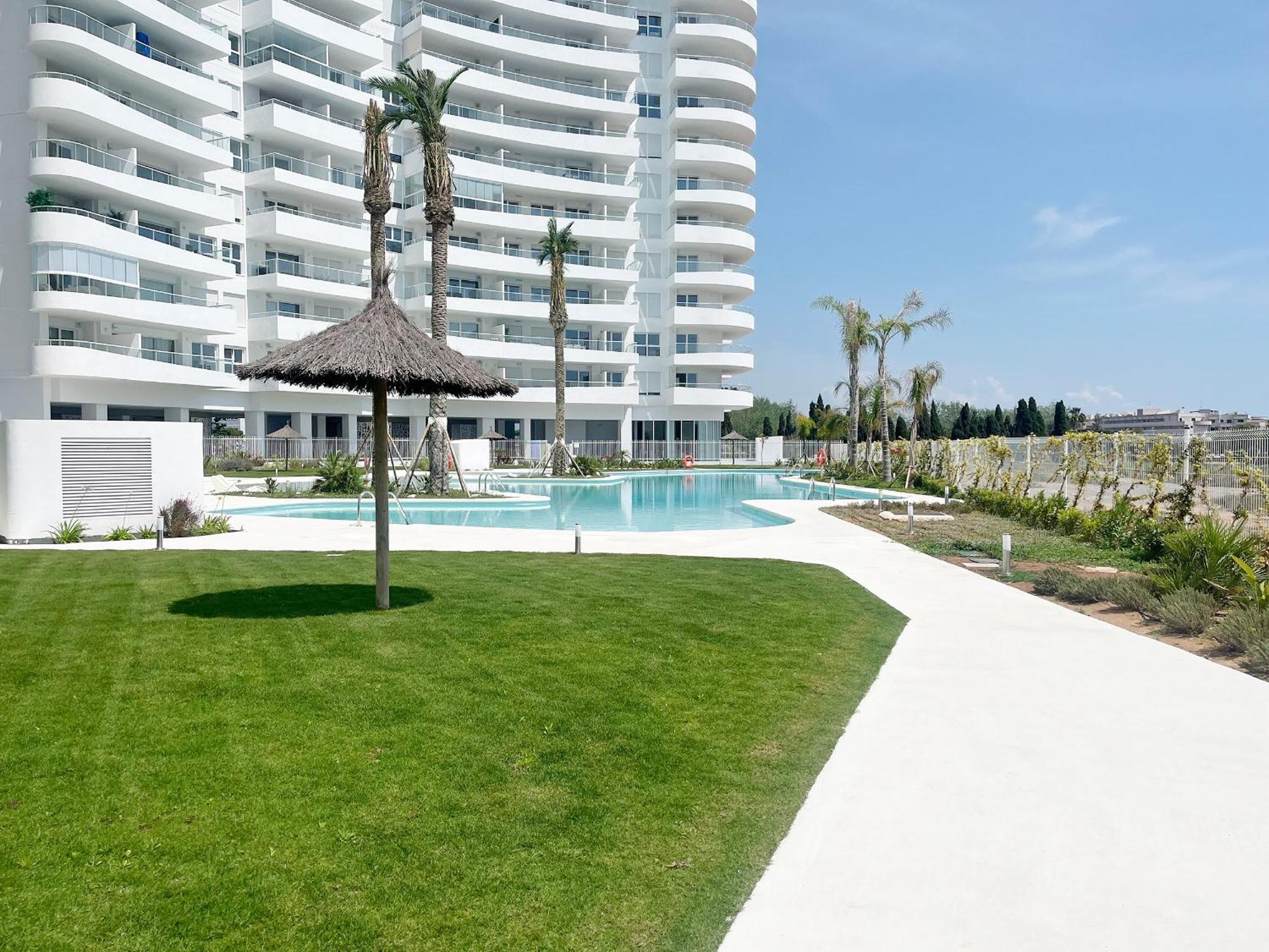 Global Properties, Apartamento De 2 Habitaciones Con Gran Terraza En Gran Canet Canet d'En Berenguer Ngoại thất bức ảnh